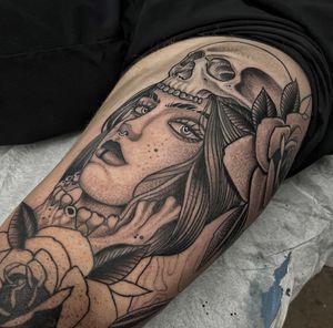 Tattoo by All Sacred Tattoo-Foundation