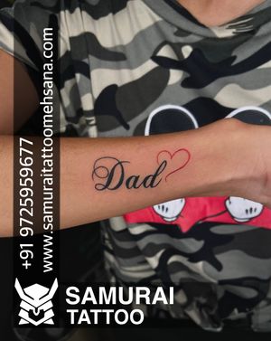 Mom dad tattoo |Tattoo for mom dad |mom dad tattoos |Mom dad tattoo with heart beat
