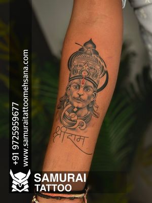 hanuman ji tattoo |Hanuman tattoo |Bajrangbali tattoo |Hanuman ji nu tattoo