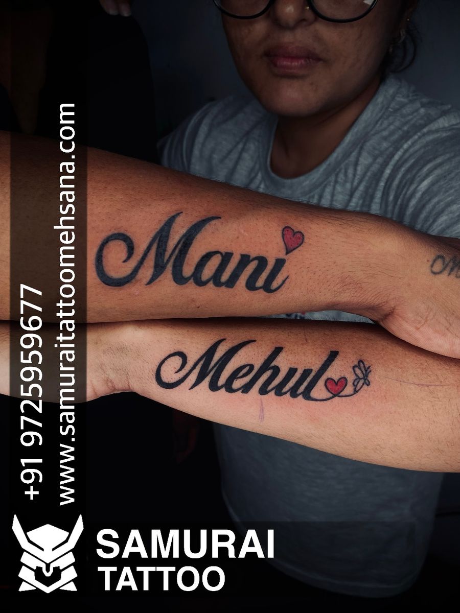 Tattoo uploaded by Vipul Chaudhary • Couple tattoo design |mani ...