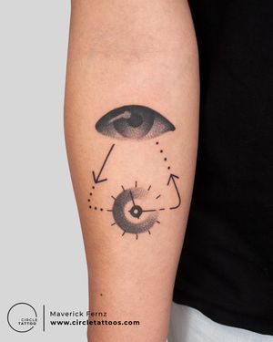 Custom Tattoo done by Maverick Fernz at Circle Tattoo Studio