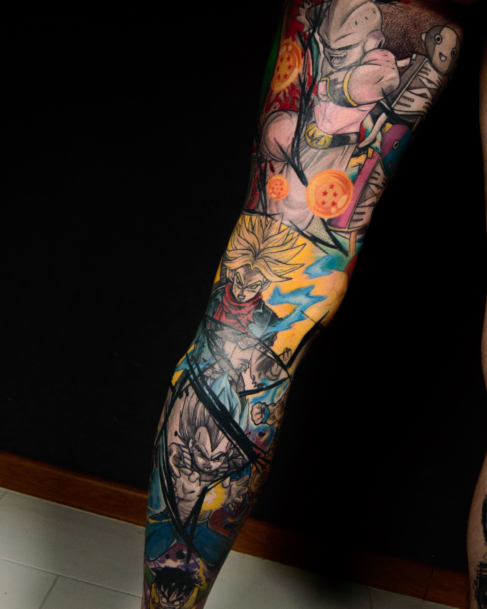 Manga Tattoo Sleeve