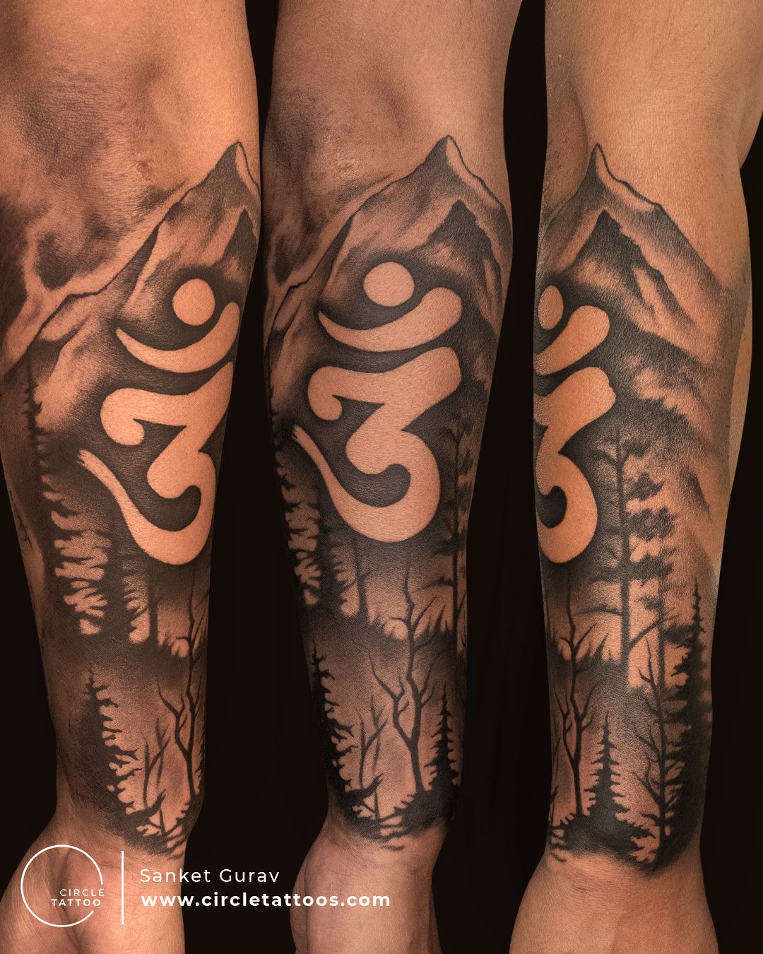 Tattoo uploaded by Circle Tattoo • Sunflower Tattoo done by Sanket Gurav at  Circle Tattoo Studio • Tattoodo