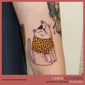 Illustration Tattoo - Cat 