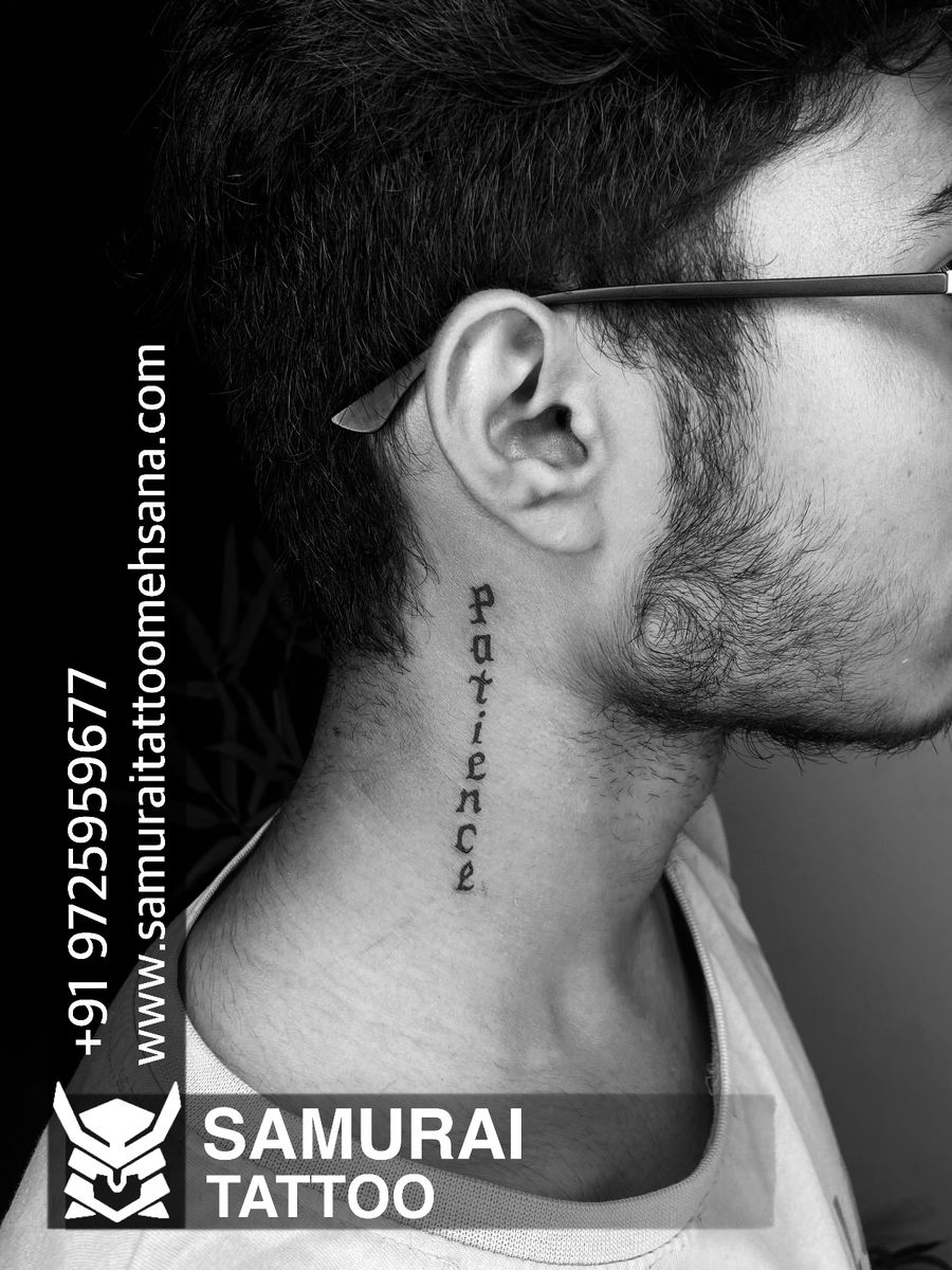 Tattoo uploaded by Vipul Chaudhary • Patience tattoo |Patience tattoo ...