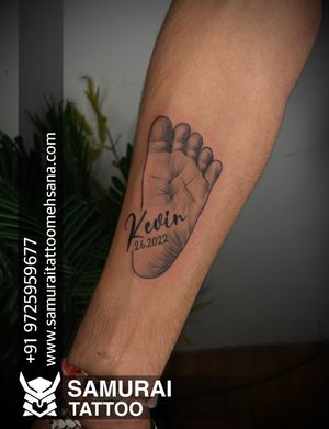 footprint tattoo |Tattoo for babby |foot print tattoo  |footprint tattoo design 
