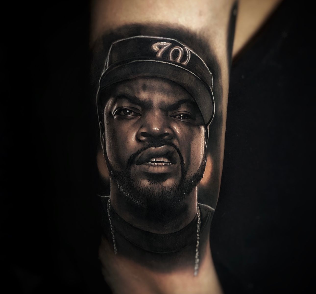 Tattoo uploaded by Charly Ávila Tattoo • ICE CUBE PORTRAIT #portrait # ...