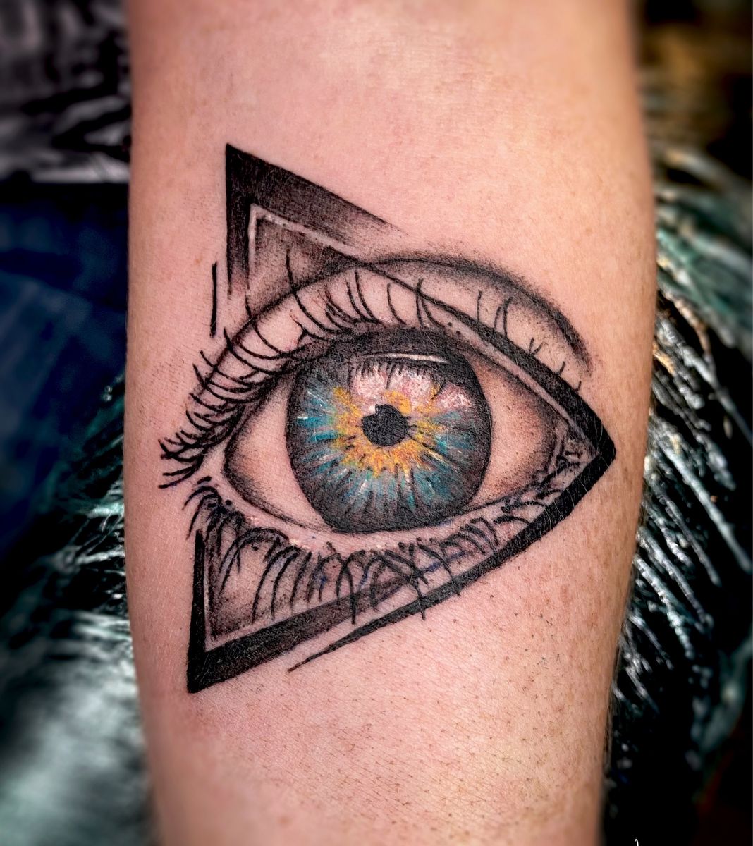 Tattoo uploaded by Kelly • Blue eye 🧿 • Tattoodo
