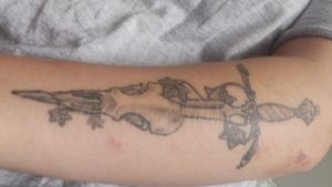 my third tattoo - right forearm, outer.