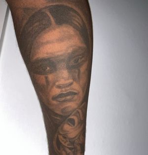 Inner forearm indigenous tattoo 