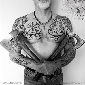 Tattoo by Dimon Taturin - Viking Tattoo Estonia