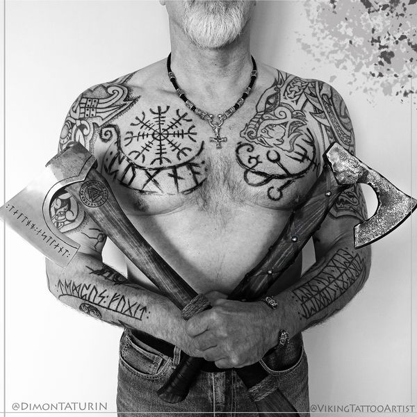 Tattoo from Dimon Taturin - Viking Tattoo Estonia