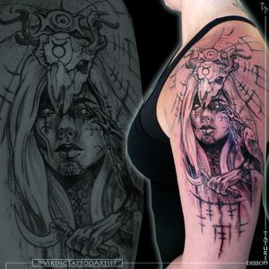 Tattoo by Dimon Taturin - Viking Tattoo Estonia