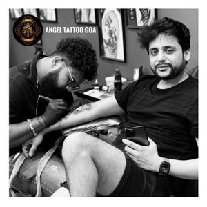 Sagar Dharoliya At Angel Tattoo Goa - Best Tattoo Artist in Goa - Best Tattoo Artist in Baga Goa