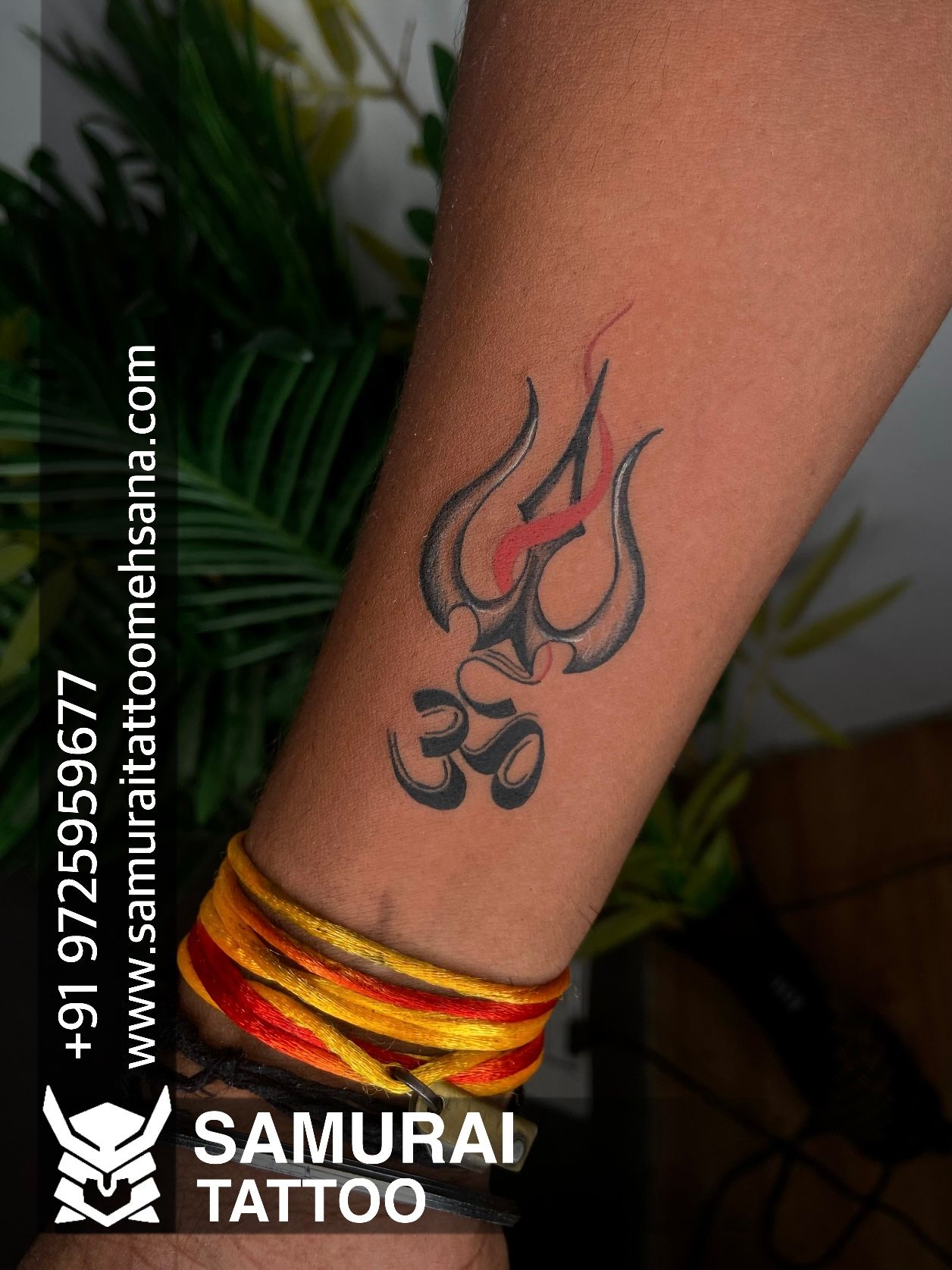 Om Trishul  God Tattoo Designs on Arm  Ace Tattooz