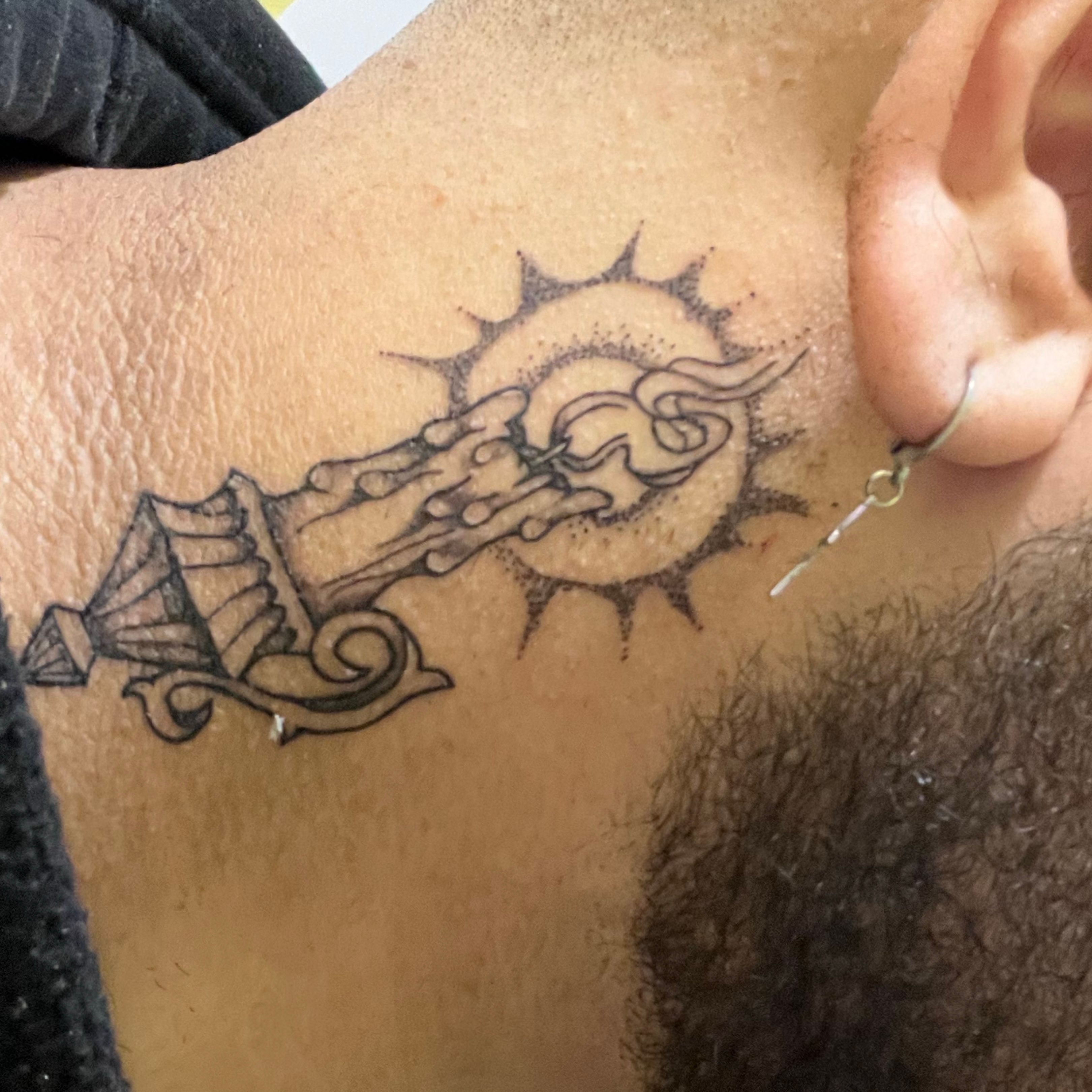 Nadine Lustre Lotus Flower Arm Tattoo 2020