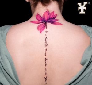 Lotus Tattoo (Cover Up Tattoo)