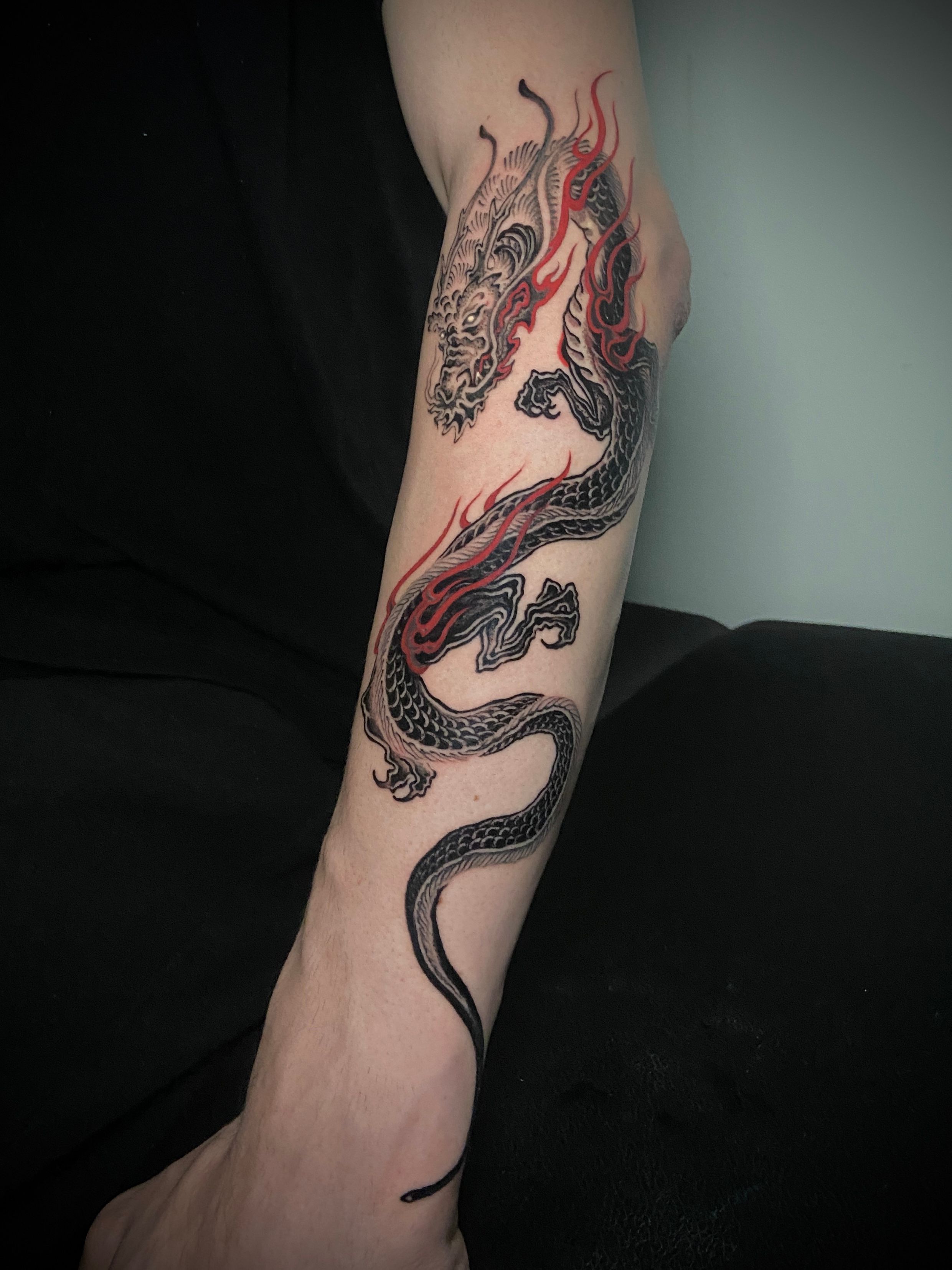 Yakuza Dragon Tattoo - Tattoo Design