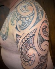 Polynesian Inspired #tribal