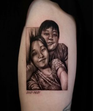 Portrait tattooYou can see more photos and videos on Instagram. check my instagram. My instagram account is @tattoosbyiseul. See you on my instagram.😁