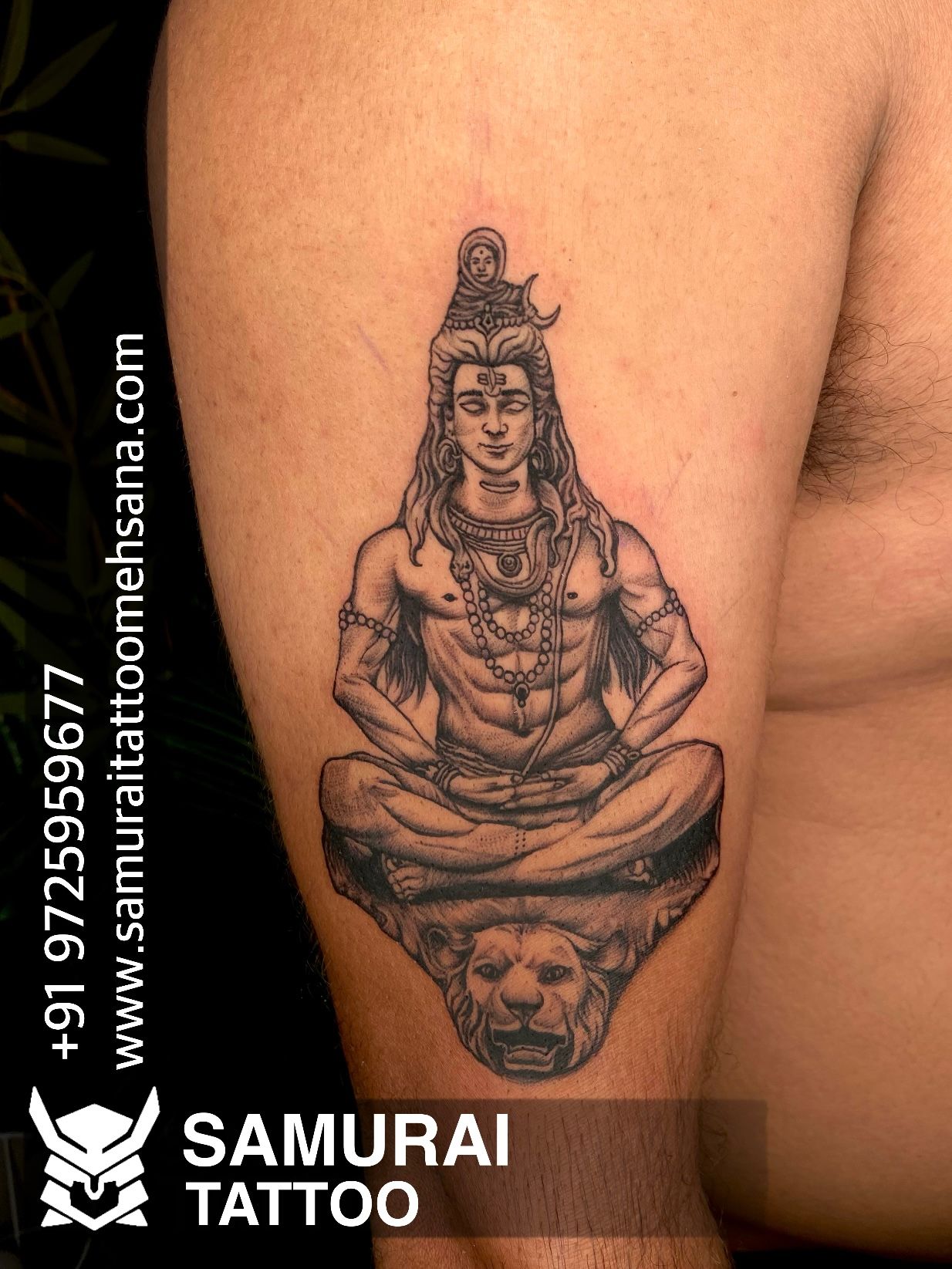 Lord Shiva Tattoo Meditating