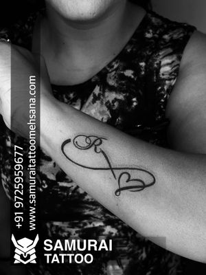 heart infinity tattoos