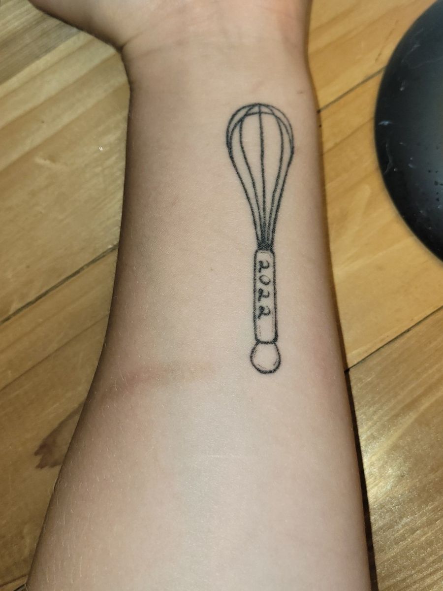 Tattoo uploaded by Bella Z • Bakers whisk • Tattoodo