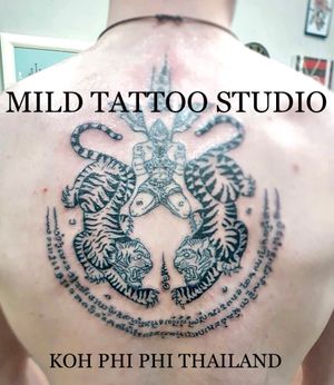 #sakyanttattoo #tigertwins #tigertattoo #tattooart #tattooartist #bambootattoothailand #traditional #tattooshop #at #mildtattoostudio #mildtattoophiphi #tattoophiphi #phiphiisland #thailand #tattoodo #tattooink #tattoo #phiphi #kohphiphi #thaibambooartis  #phiphitattoo #thailandtattoo #thaitattoo #bambootattoophiphiContact ☎️+66937460265 (ajjima)https://instagram.com/mildtattoophiphihttps://instagram.com/mild_tattoo_studiohttps://facebook.com/mildtattoophiphibambootattoo/Open daily ⏱ 11.00 am-24.00 pmMILD TATTOO STUDIO my shop has one branch on Phi Phi Island.Situated , Located near  the World Med hospital and Khun va restaurant