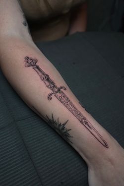 seven swords tattoo larne