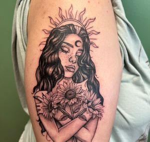 Sunflower goddess