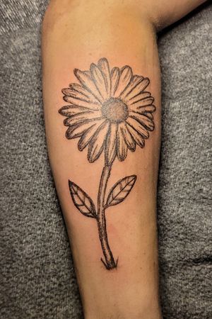 Daisy tattoo for grandma, rip lovely lady 