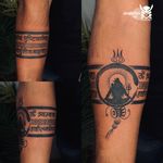 Tattoo uploaded by Vipul Chaudhary • Mahadev band tattoo |Mahadev band ...