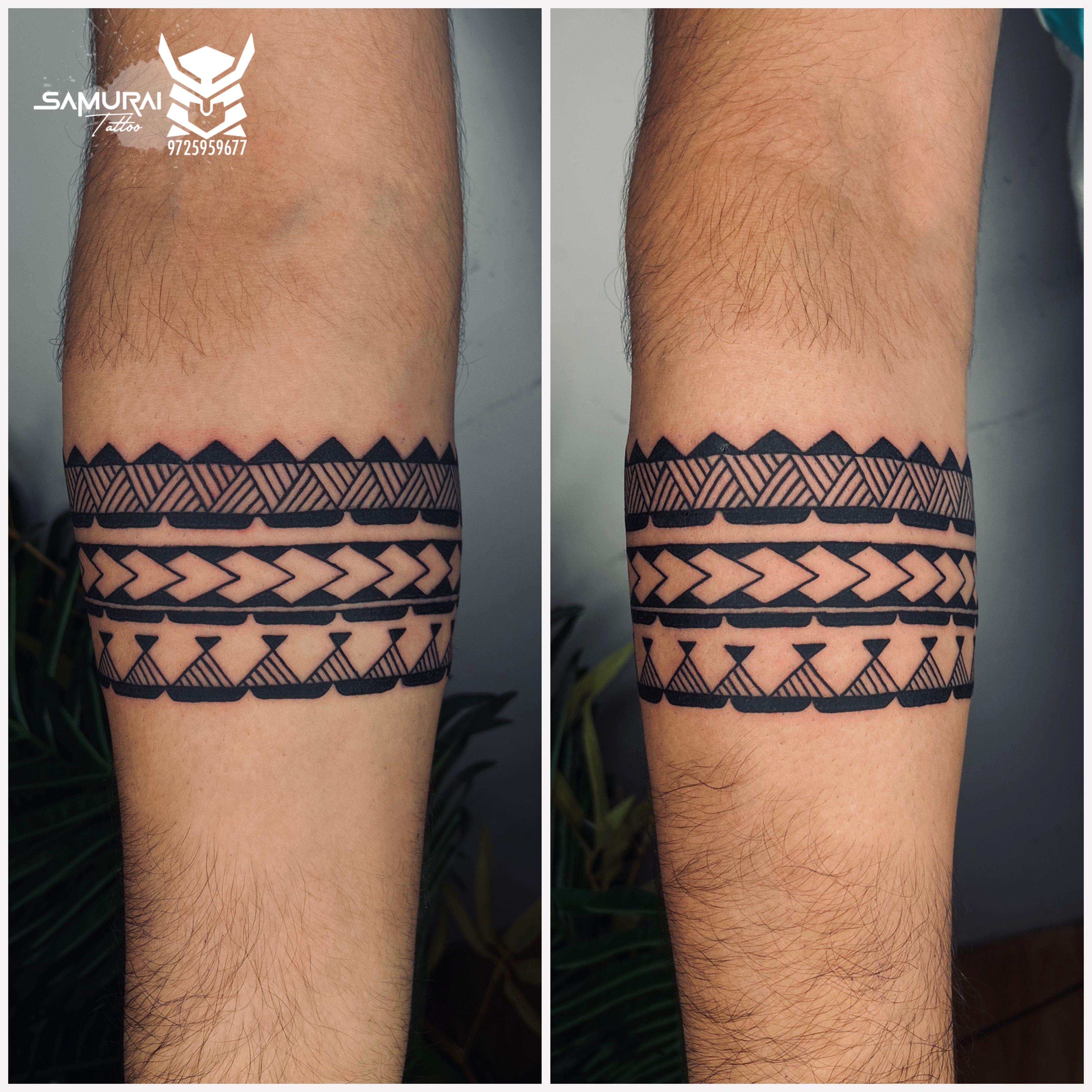 Arm Band Tattoo done by Anvesh Gajengi at Circle Tattoo :  u/circletattooindia