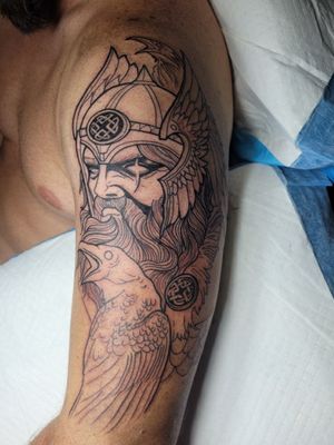 Vikings tattoo not finished !