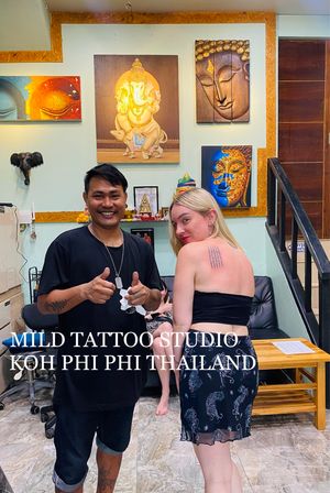 #sakyanttattoo #fiveline #fivelinetattoo #tattooart #tattooartist #bambootattoothailand #traditional #tattooshop #at #mildtattoostudio #mildtattoophiphi #tattoophiphi #phiphiisland #thailand #tattoodo #tattooink #tattoo #phiphi #kohphiphi #thaibambooartis #phiphitattoo #thailandtattoo #thaitattoo #bambootattoophiphi Contact ☎️+66937460265 (ajjima) https://instagram.com/mildtattoophiphi https://instagram.com/mild_tattoo_studio https://facebook.com/mildtattoophiphibambootattoo/ Open daily ⏱ 11.00 am-24.00 pm MILD TATTOO STUDIO my shop has one branch on Phi Phi Island. Situated , Located near the World Med hospital and Khun va restaurant