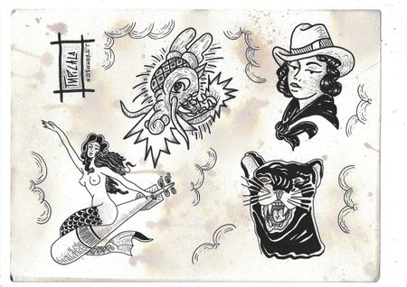 Flash tattoo