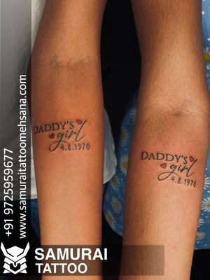 Tattoo for dad |dad tattoo design |Face tattoo |Dad face tattoo