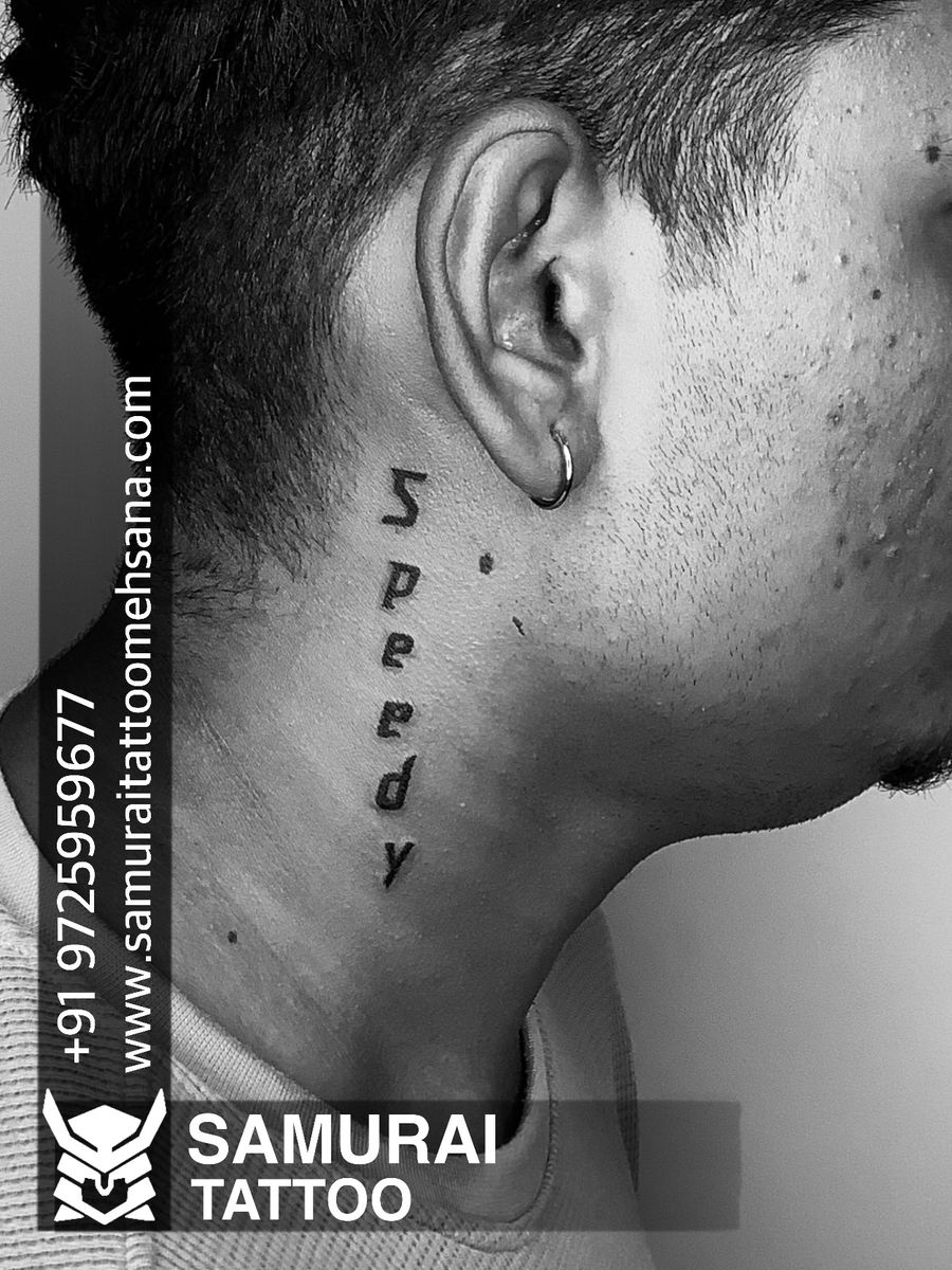 Tattoo uploaded by Vipul Chaudhary • Speedy tattoo |Speedy name tattoo ...