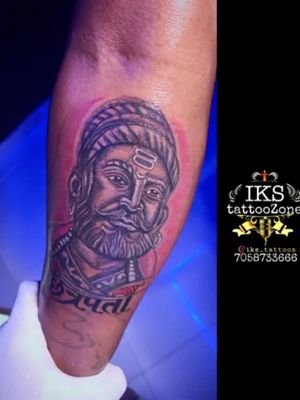 Chhatrapati Shivaji Maharaj tattoo done at IKS TATTOOzone .#chhatrapatishiwajimaharaj #tattoo #iks_tattooz #mh20 #aurangabad 