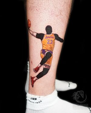 LeBron James by Aygul Tattoo
