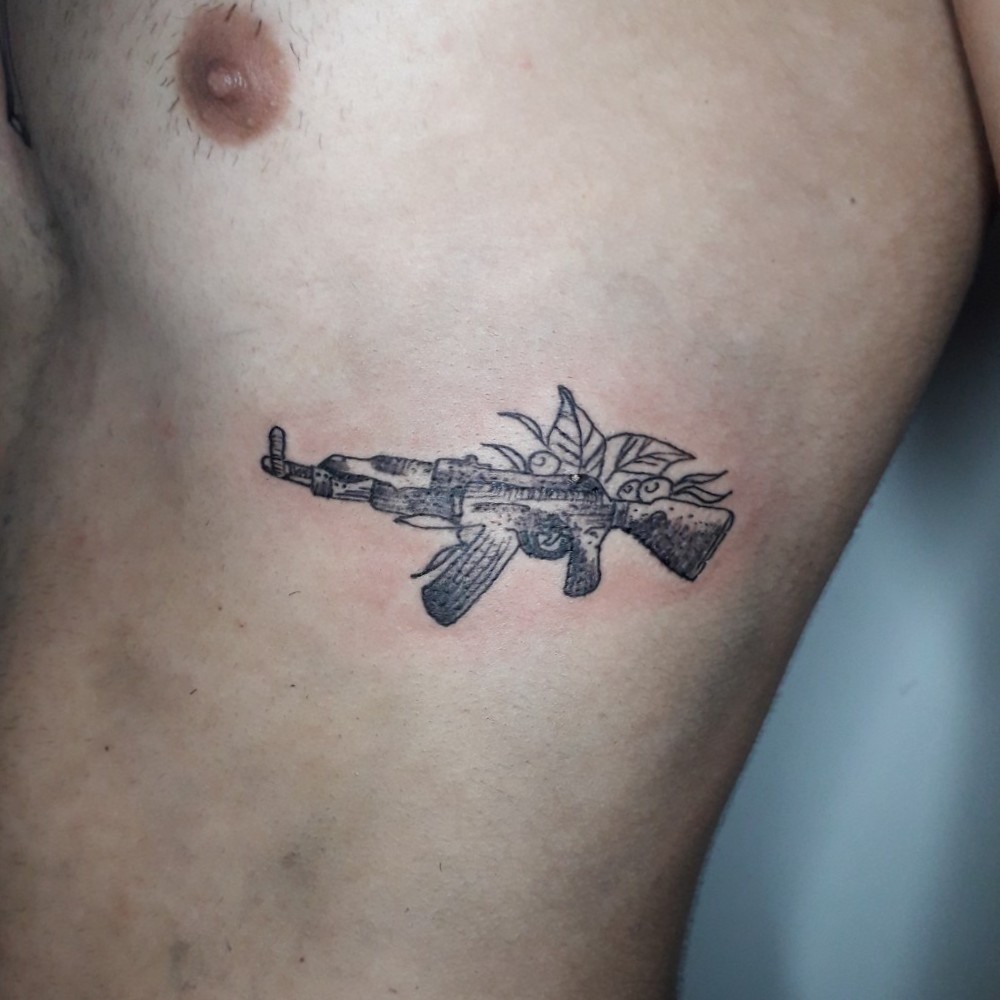 Simply Inked Ak47 Tattoo