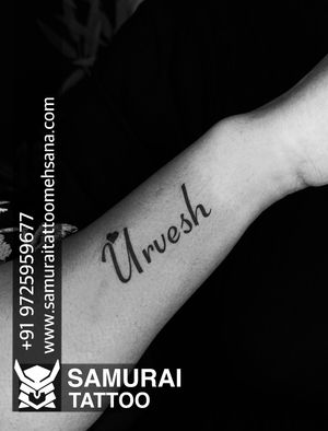 Urvesh name tattoo | Urvesh name tattoo ideas | Urvesh tattoo 