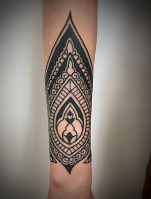 Tribal tattoo style