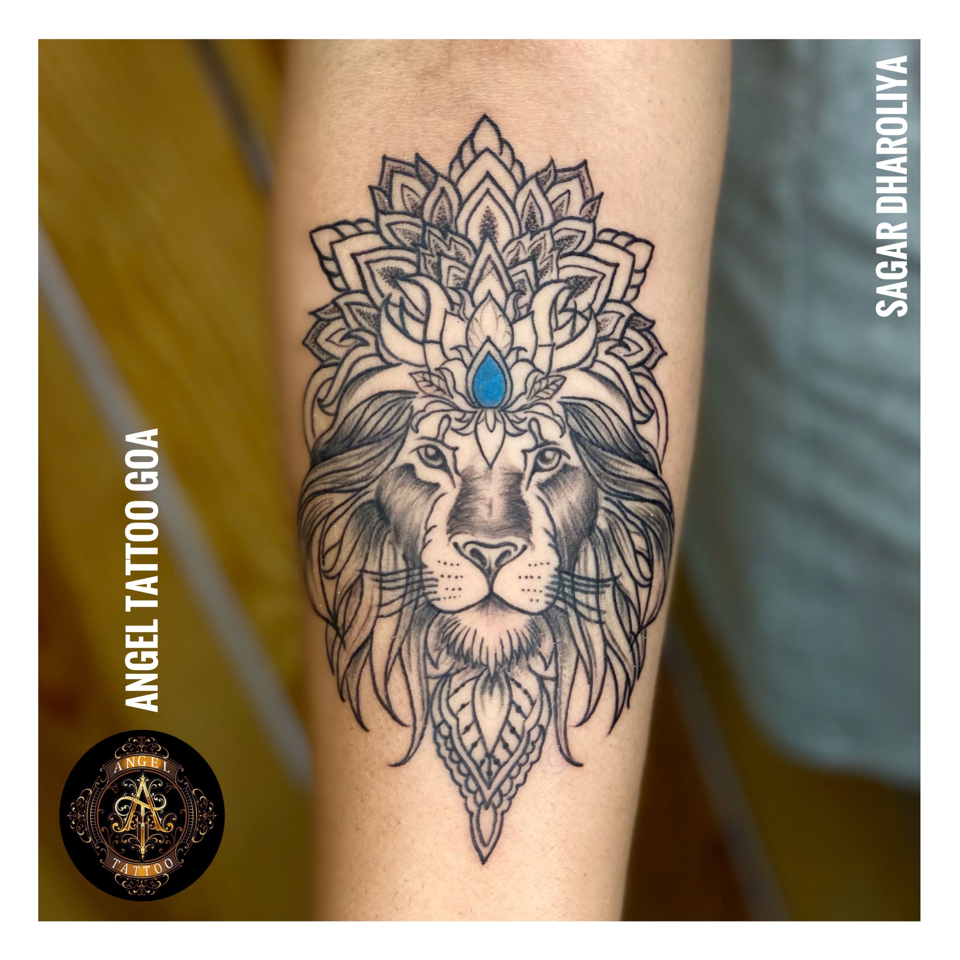 14+ Mandala & Lion Tattoo Designs | Mandala löwe, Tätowierungen, Tätowierte  models