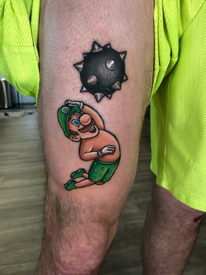 Luigi Spikeball!