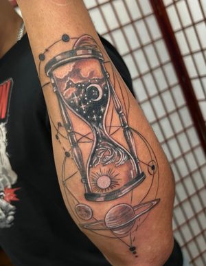 Hourglass tattoo 