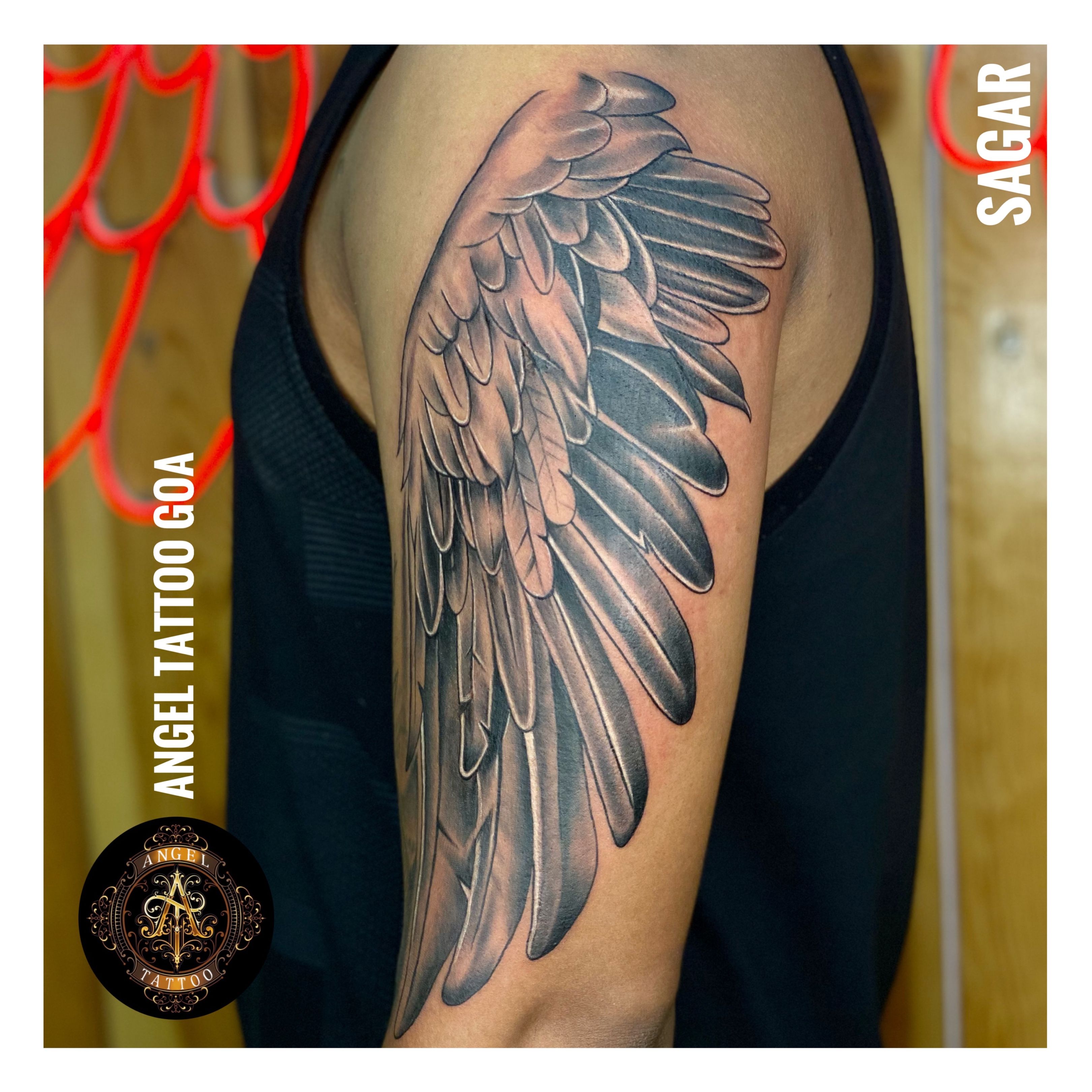 Angel Tattoo Studio Goa - Anchor Tattoo... • • Tattoo At  @angeltattoostudiogoa • • Contact For Booking 9960107775/9834870701 • •  Official Wepsite angeltattoostudiogoa.com • • #anchortattoo #anchor #tattoo  #goatattooartist #goatattoos #goatattooshop ...