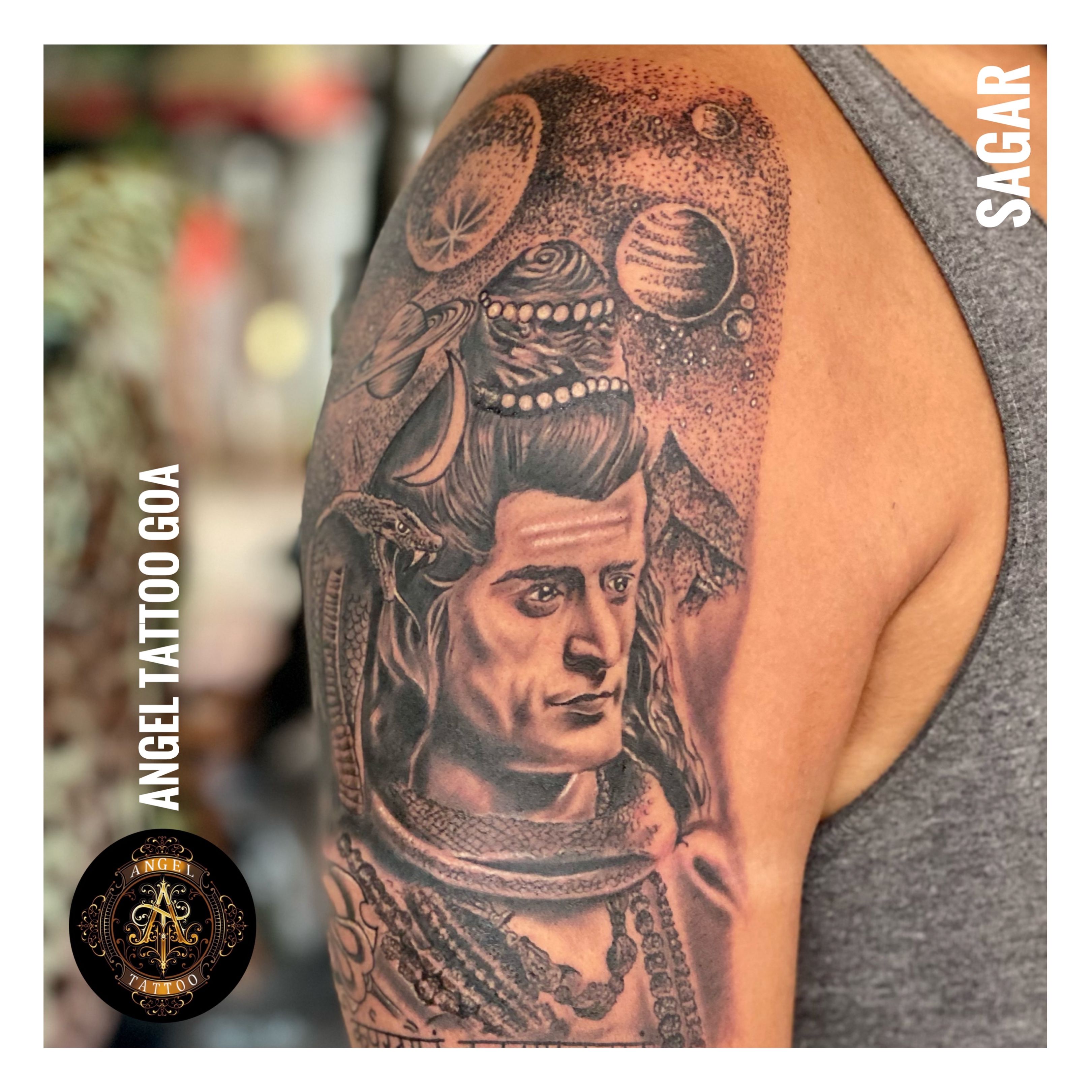 Portrait Tattoo by Mukesh Waghela The Best Tattoo Artist In Goa