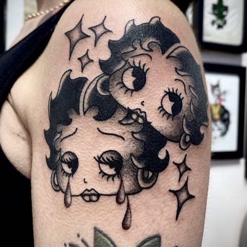Crying Betty Boop
