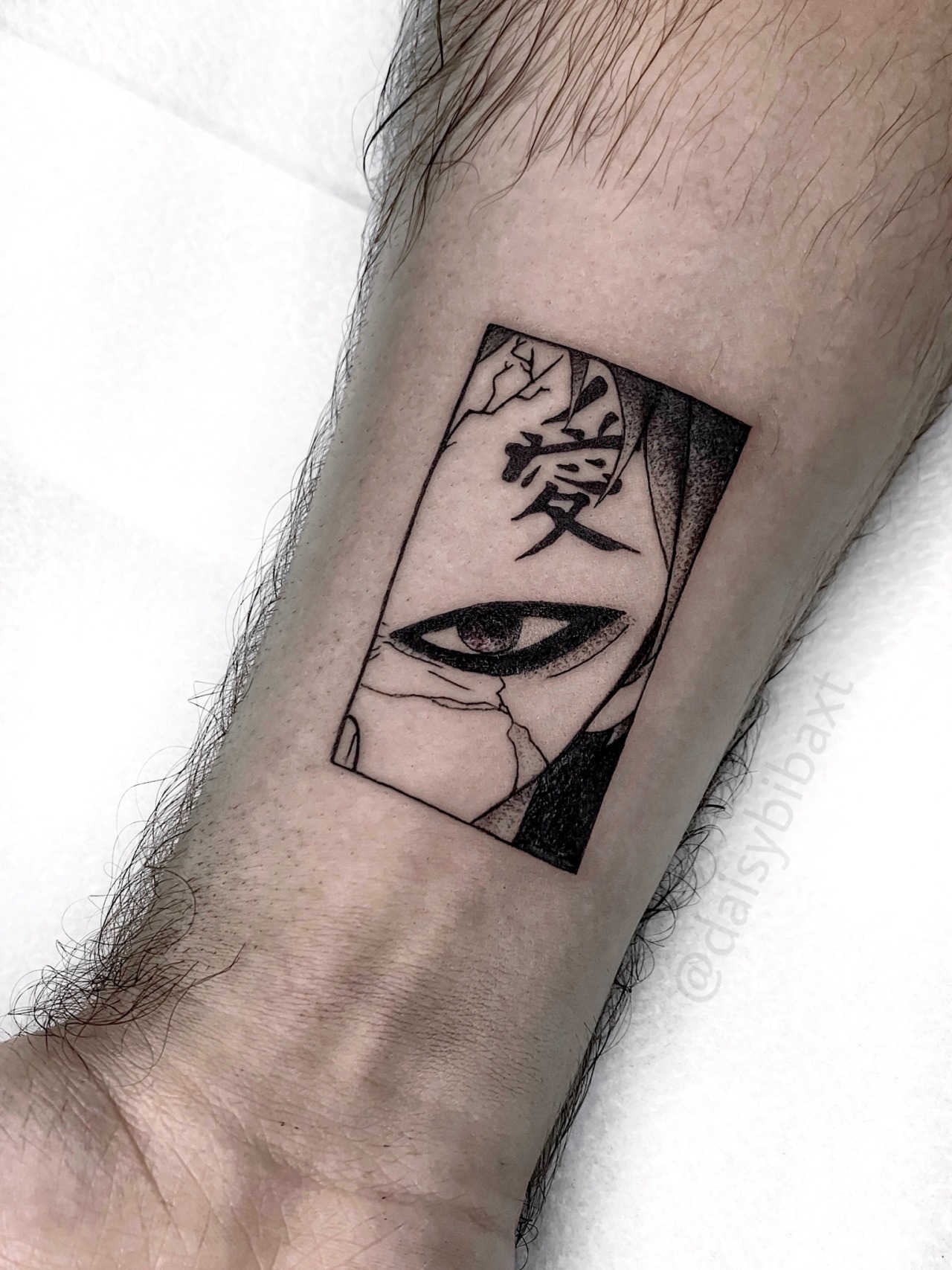 Tattoo uploaded by Daisy Bibaxt Tattoo • Gaara scan